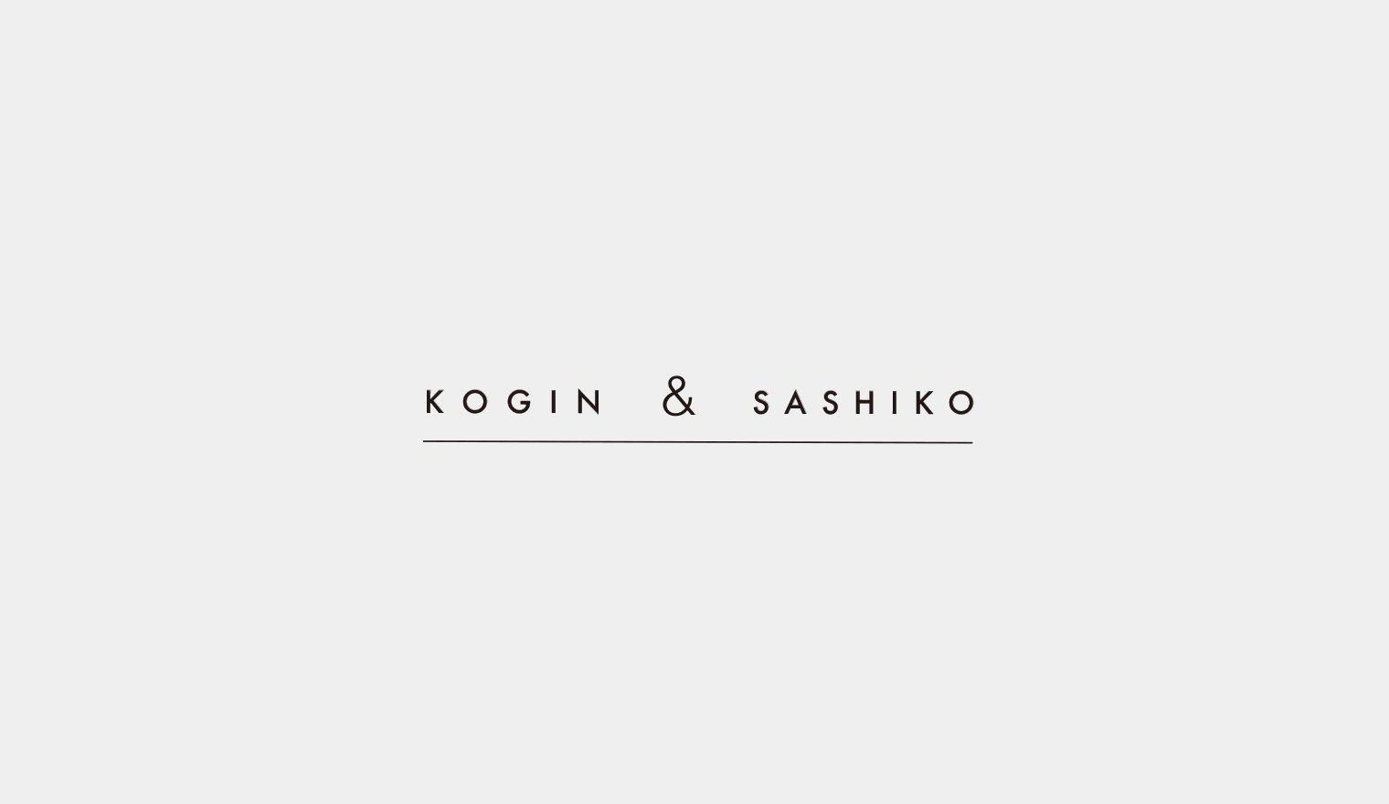 KOGIN＆SASHIKO